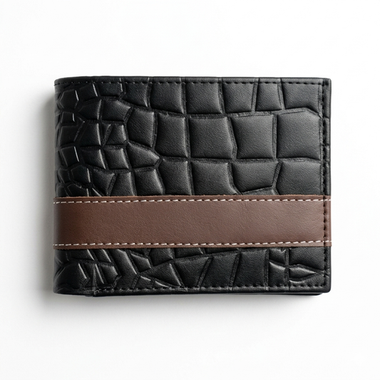 Croc Embossed Wallet