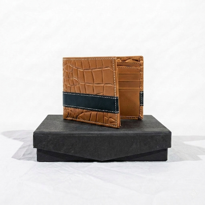 Croc Embossed Wallet