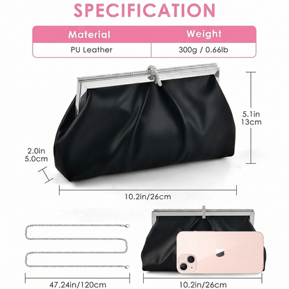 Vynt Crystal Frame Pouch