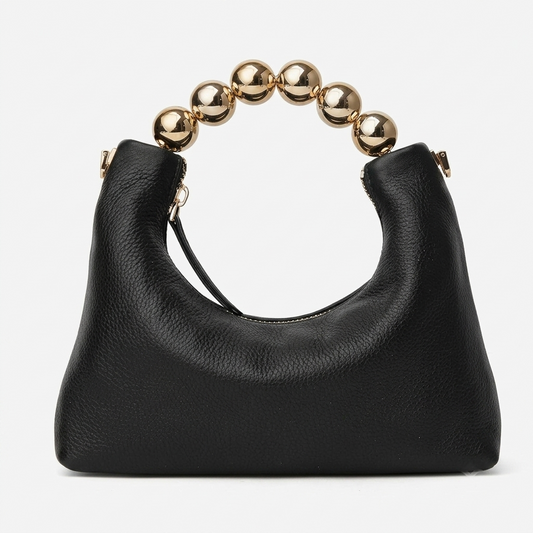 Vynt Gold Bead Clutch