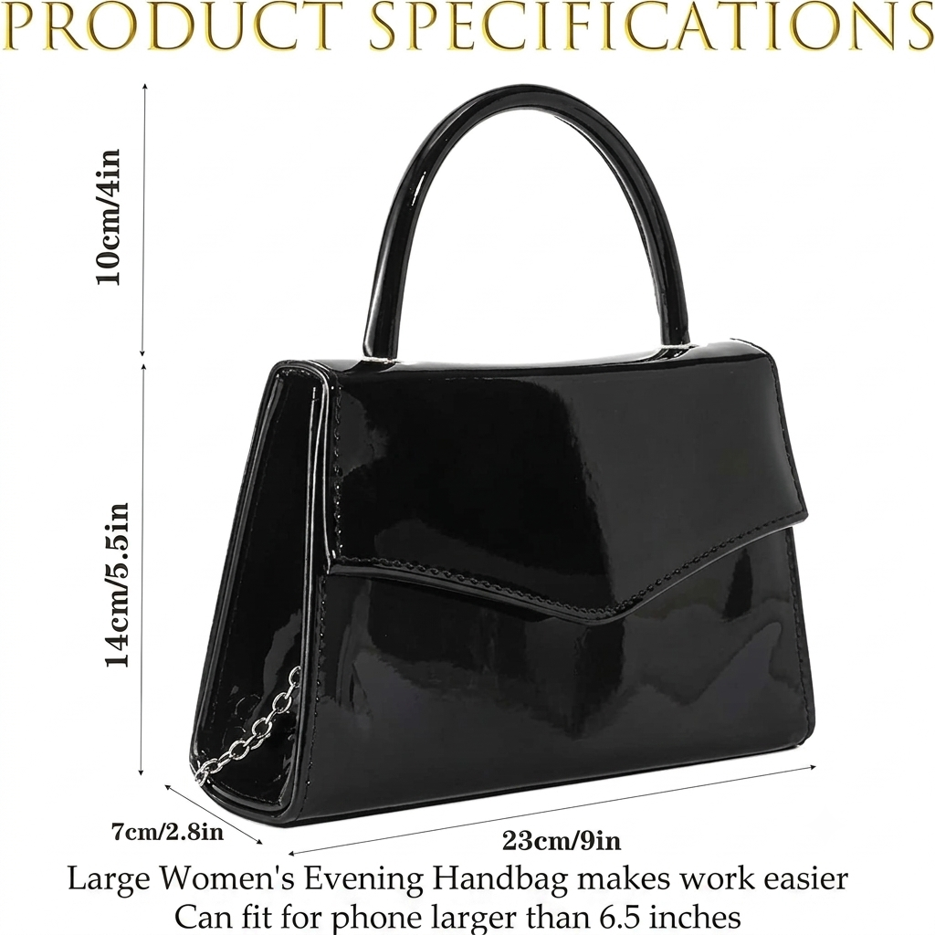Vynt Luna Curve Clutch