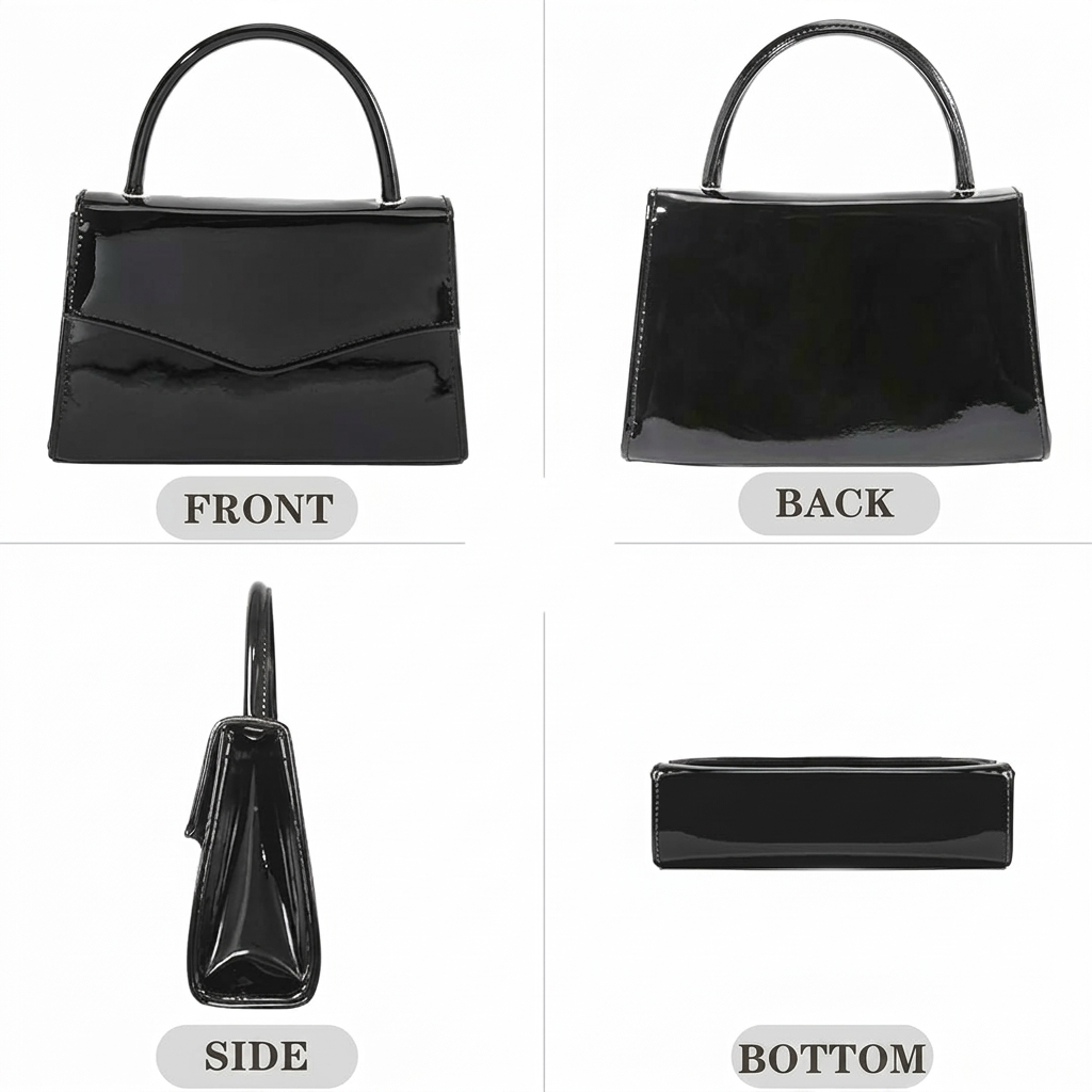 Vynt Luna Curve Clutch