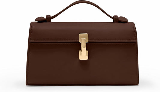 Velvet Brown Clutch
