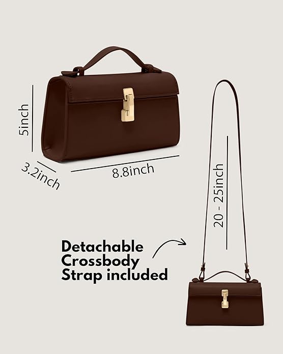 Velvet Brown Clutch