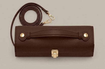 Velvet Brown Clutch