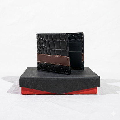 Croc Embossed Wallet
