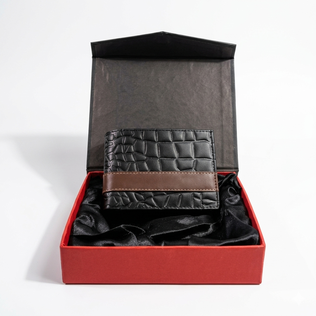 Croc Embossed Wallet