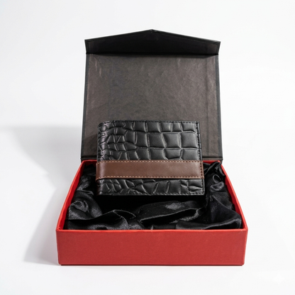 Croc Embossed Wallet